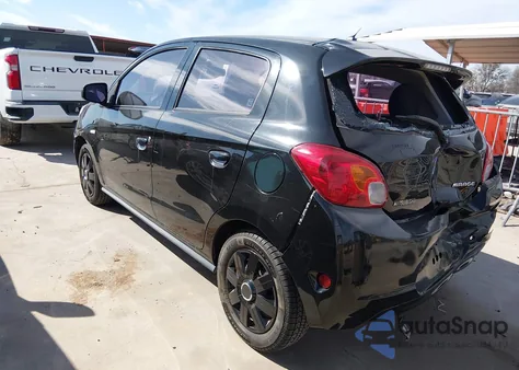 2015 Mitsubishi Mirage De from USA, damaged, VIN ML32A3HJXFH032195